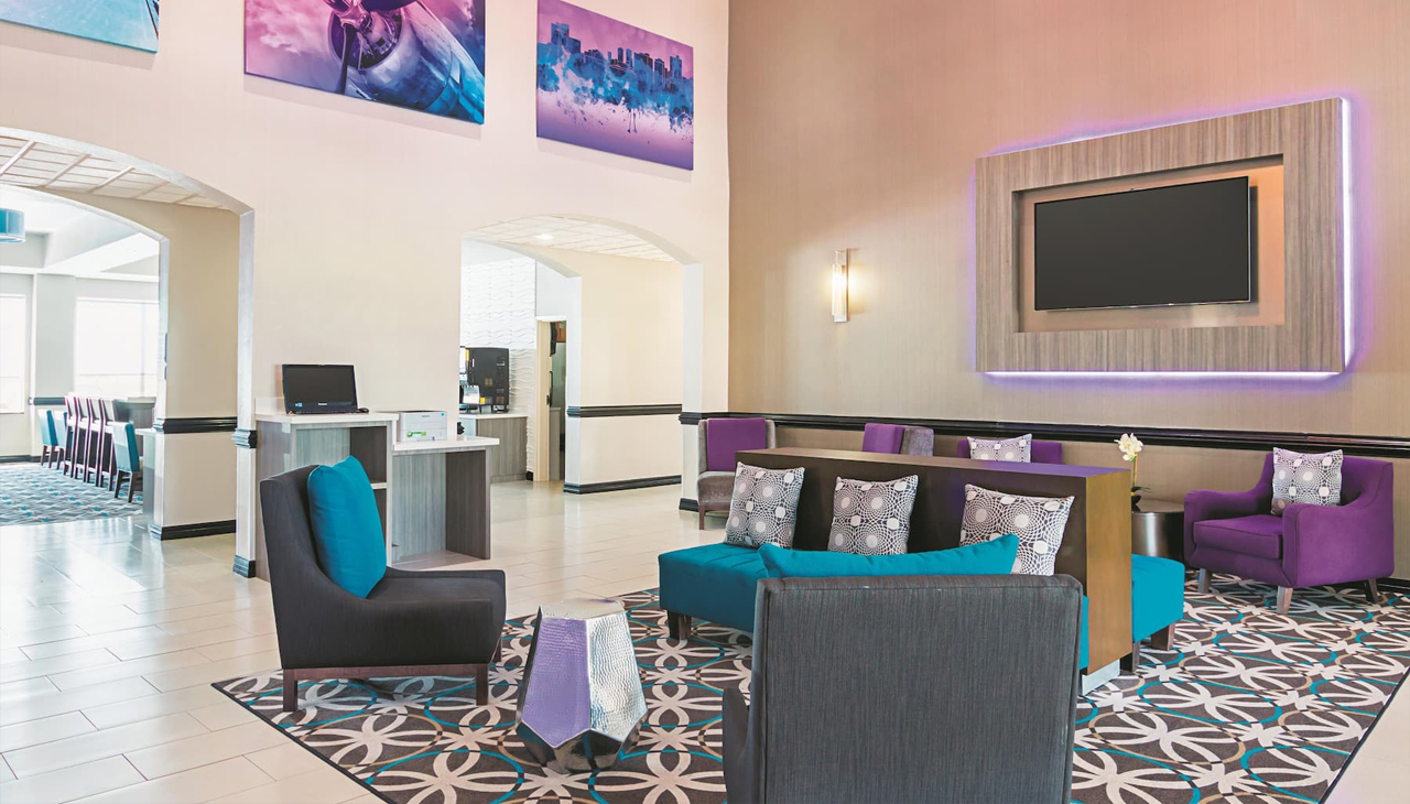 Beautifully Decorated Hotel Lobby